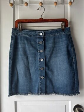 Earl Jeans Denim Mini Skirt
